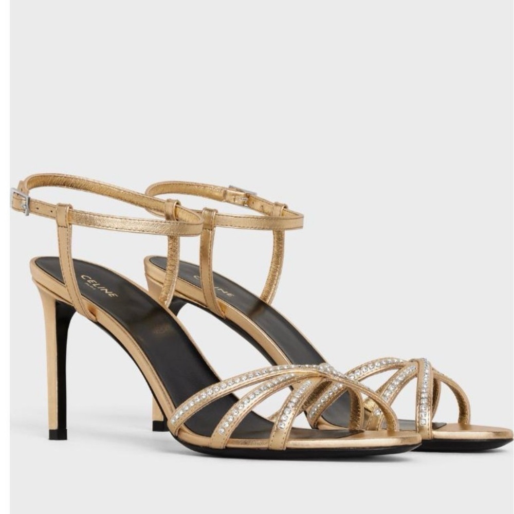 New Celine Open-toed high-heeled sandals size 37